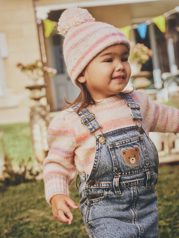 Rainbow Puff Jumper