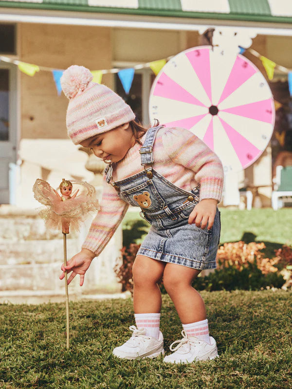 Rainbow Puff Jumper