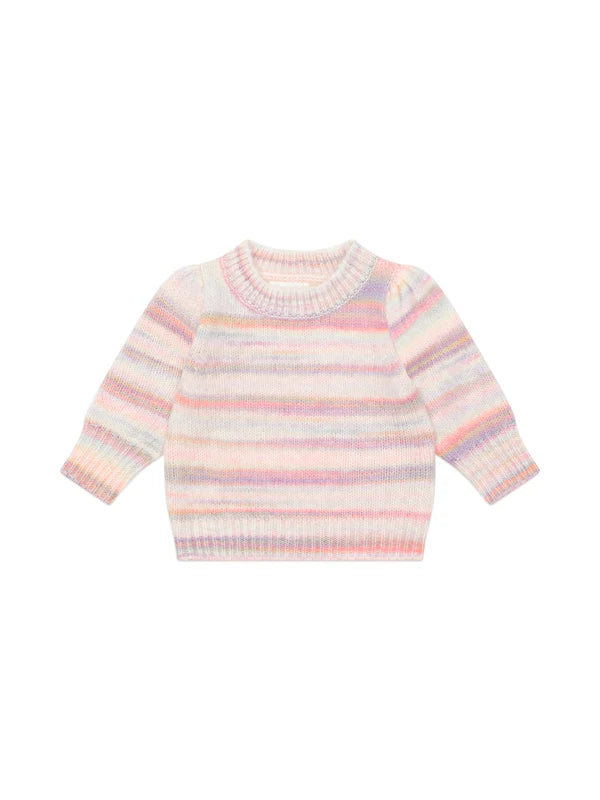 Rainbow Puff Jumper