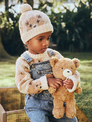 Ecru Huxbear Knit Jumper