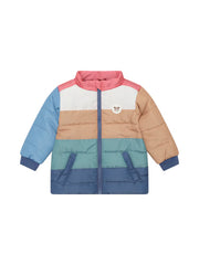 Colour Block Parka