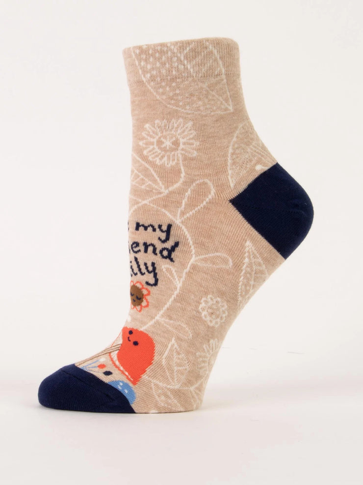 Womens Ankle Socks - Lil Friend Family