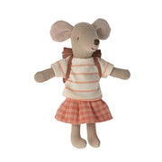 Maileg Tricycle Mouse - Big Sister (Coral)