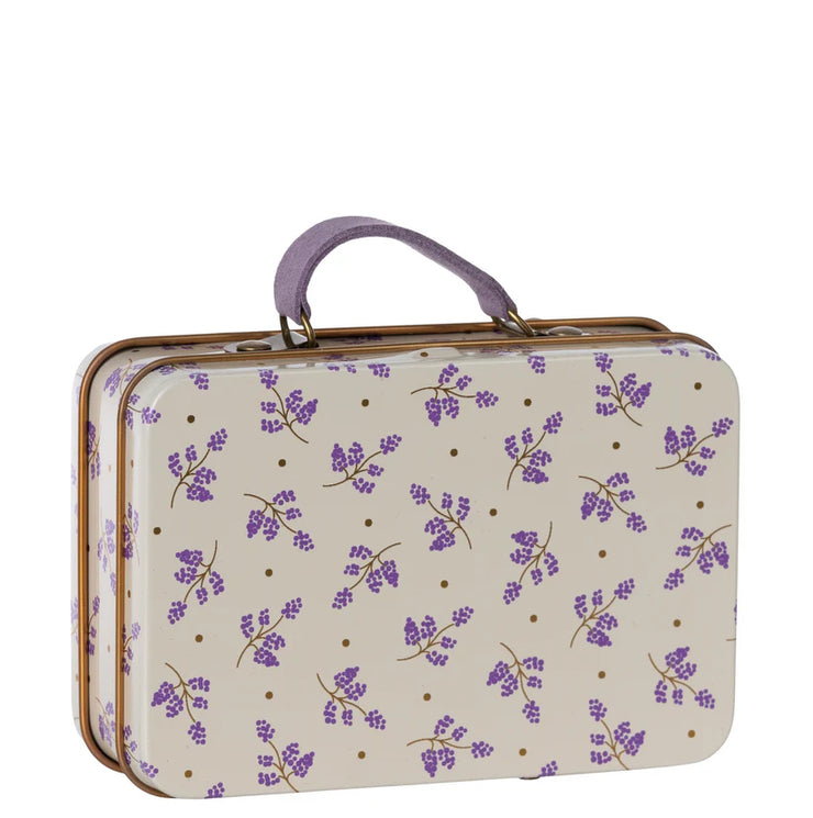 Maileg Metal Suitcase - Madelaine Lavender