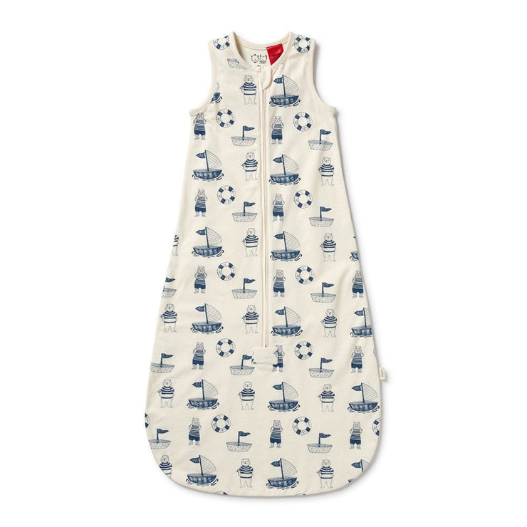 Nautical Bear Organic Sleeping Bag