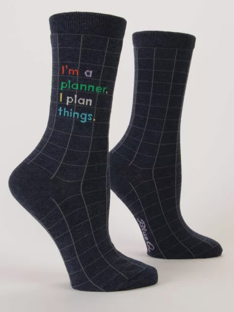 Womens Crew Socks - I&