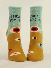 Womens Ankle Socks - Basically Psychic