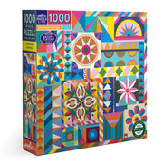 1000 Piece Puzzle - Sunshine Garden Square